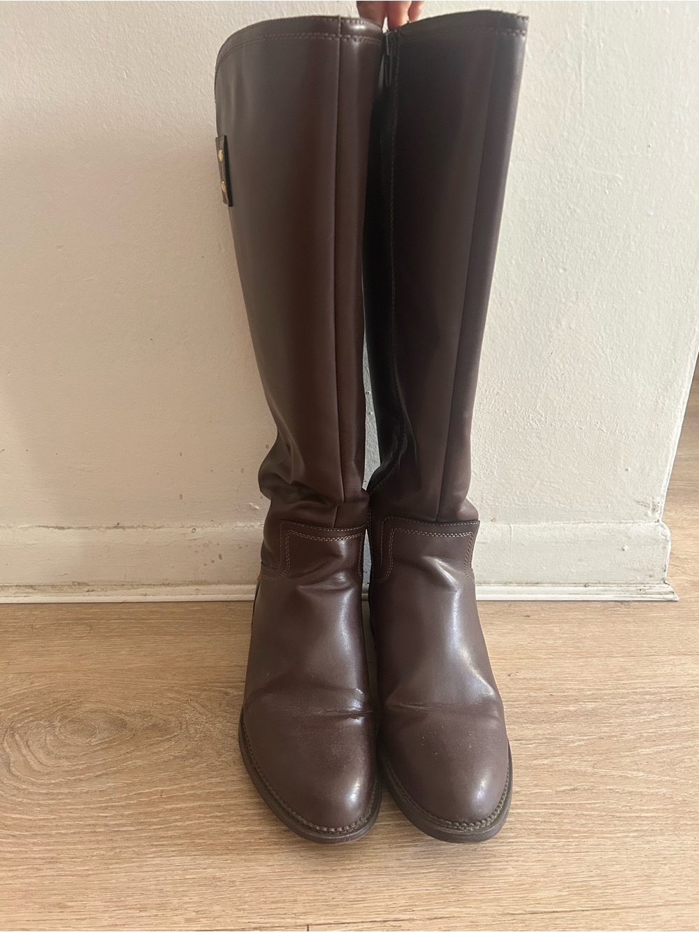 Franco Sarto Brown Over-the-Knee Riding Boots